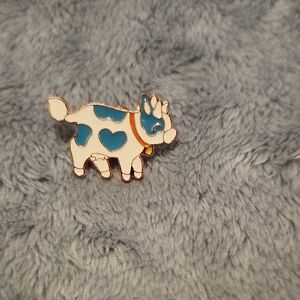 Cow Enamel Pin